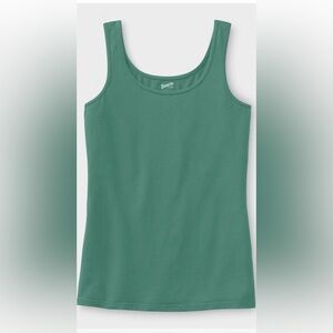 BNWT Duluth Women's Green No Yank Tank Top